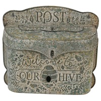 Willow & Silk Welcome to Our Hive Door/Wall Mounted Parcel/Post/Mailbox 40cm