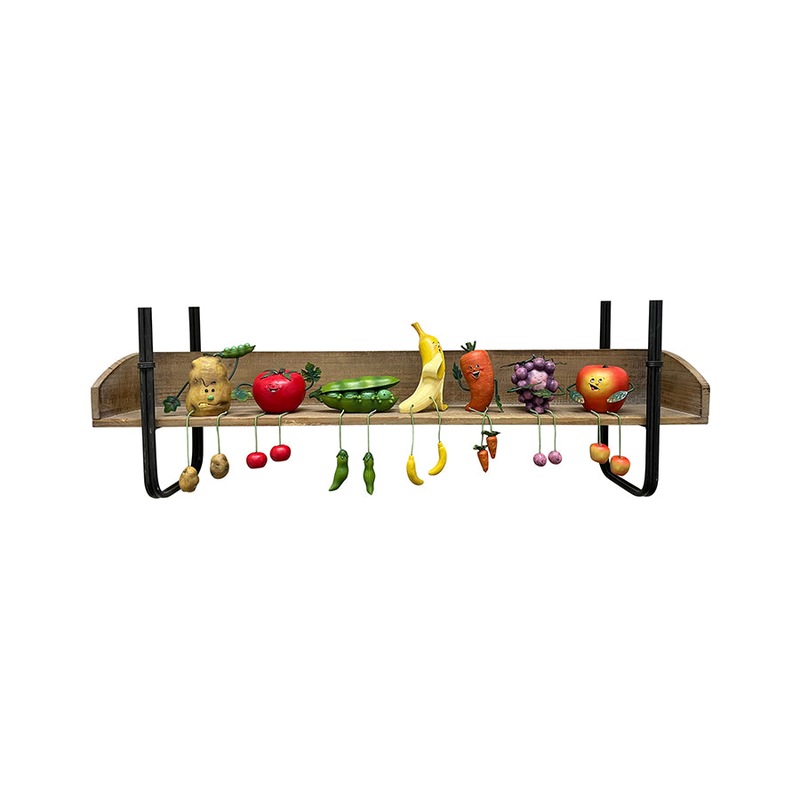 Buy Willow & Silk Assorted Fruit & Veg Shelf Sitters Set of 5 MyDeal