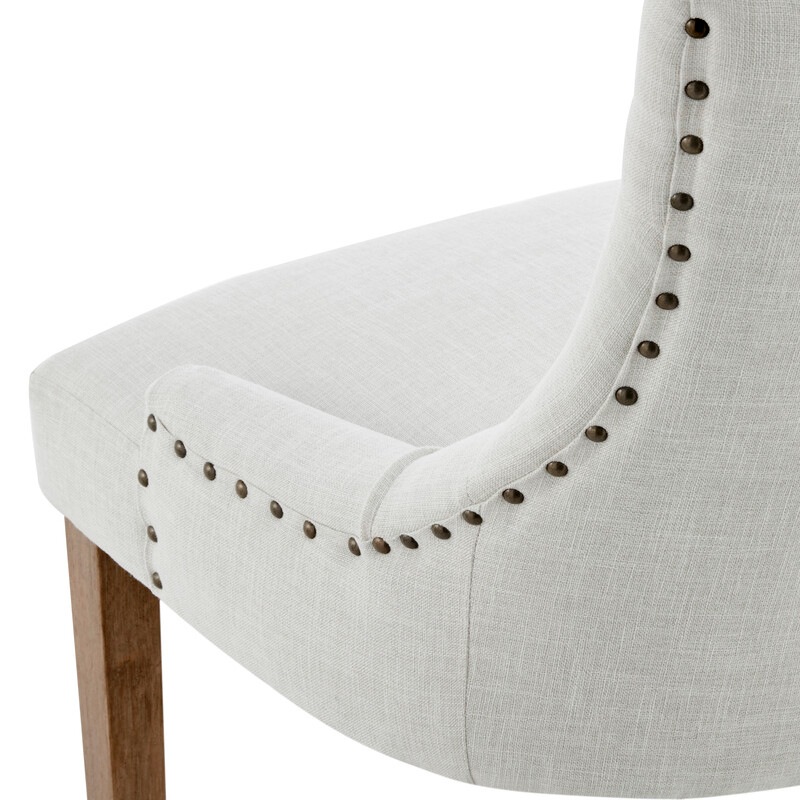 Buy DukeLiving Belle Scoop Back Provincial Upholstered Dining Chairs