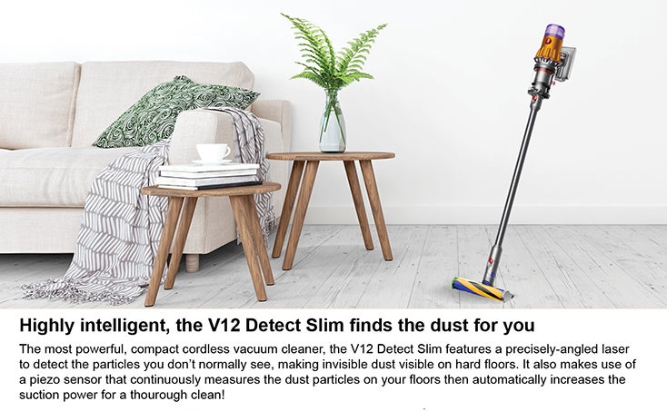 Buy Dyson V12 Detect Slim Absolute Vacuum Cleaner - MyDeal