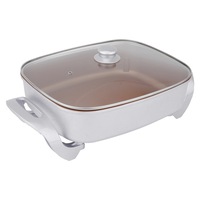 Healthy Choice Copper Coated Non Stick Electric Fry Pan 9.1 Litre