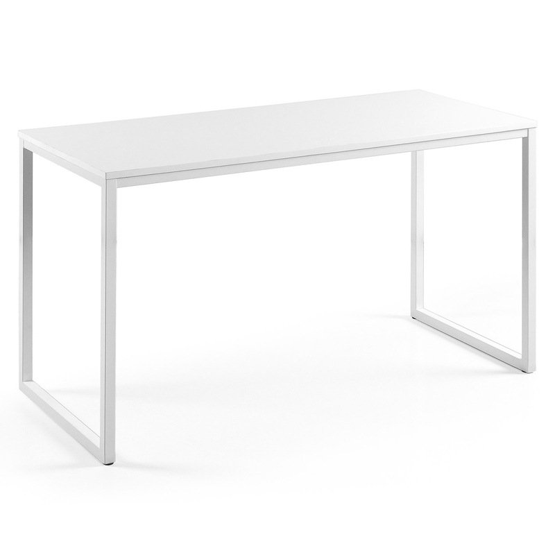 ErgoDuke 140cm Aspen Modern Office Desk (Black, White, Natural) | Buy ...