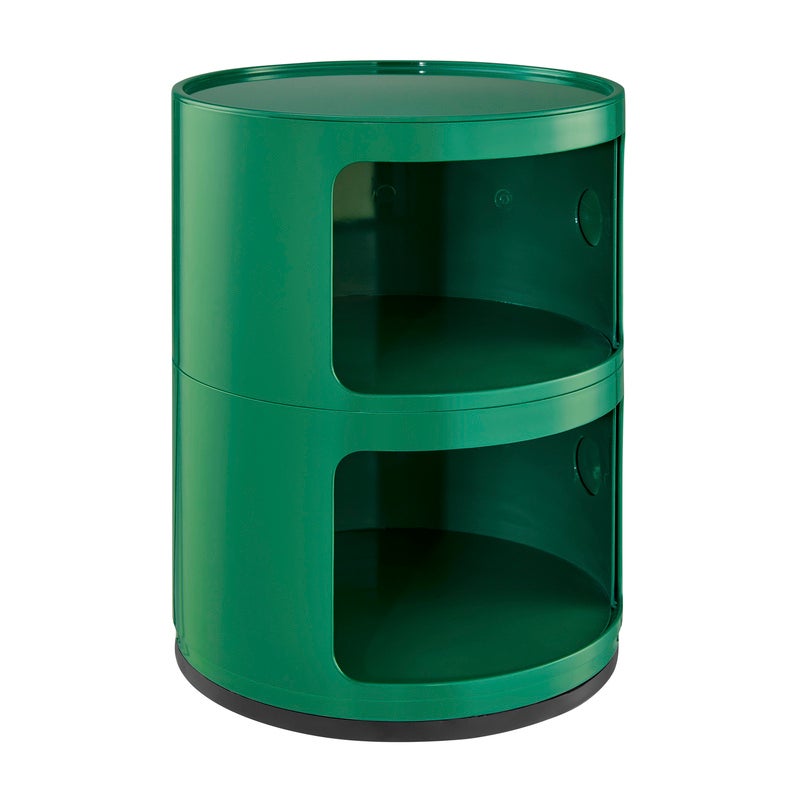 Buy Kartell Componibili Nightstand Classic Small Green by Anna Castelli  Ferrieri