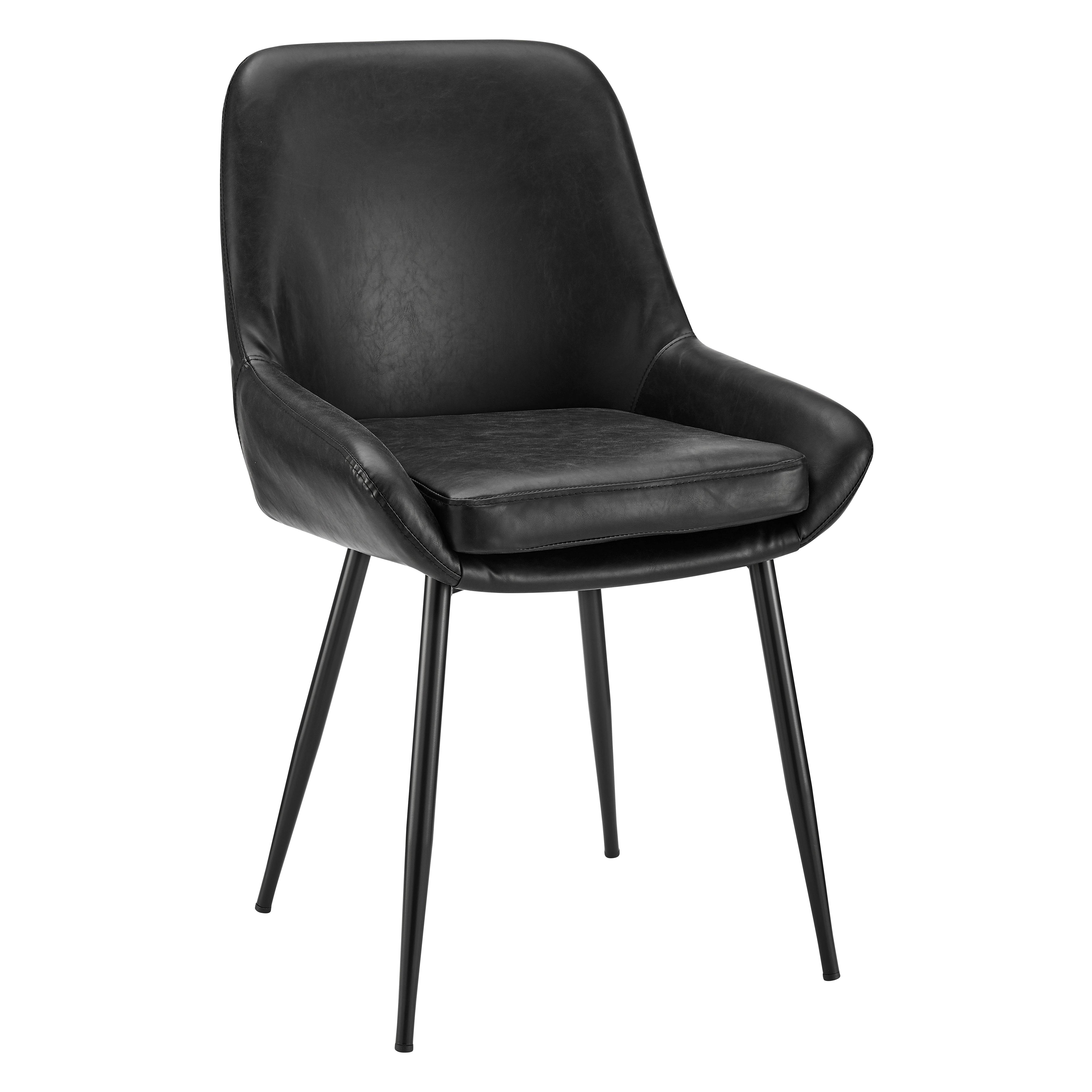 target leather chair dining