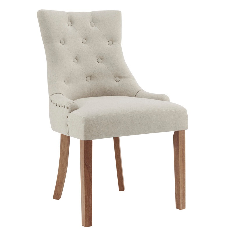 Buy DukeLiving Belle Scoop Back Provincial Upholstered Dining Chairs