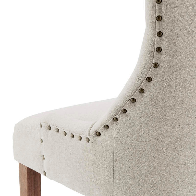 Buy DukeLiving Belle Scoop Back Provincial Upholstered Dining Chairs