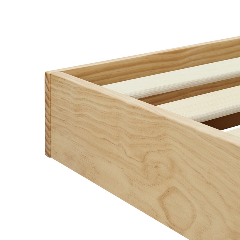 Buy DukeLiving Brooke Premium Wooden Floating Bed Base Natural (Double