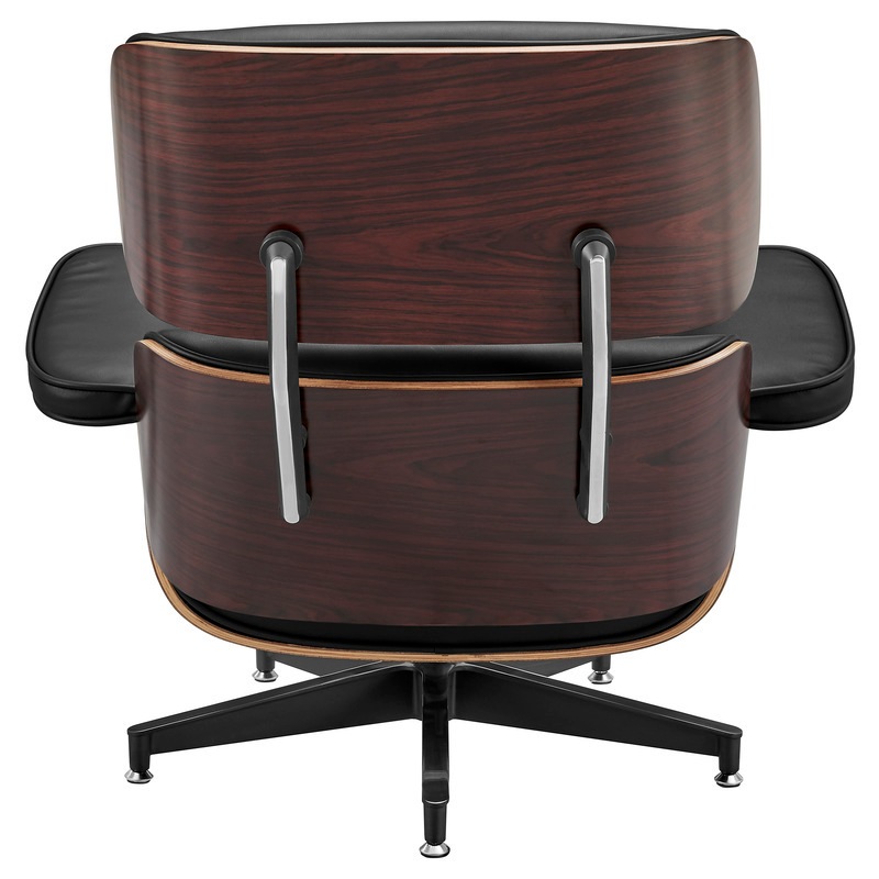 Buy DukeLiving Eames Premium Replica Leather Lounge Chair & Ottoman