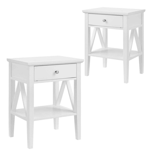 Buy Bedside Tables Sets of 2 Online in Australia MyDeal
