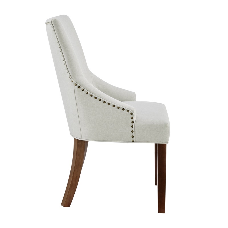 Buy DukeLiving Louise Scoop Back Provincial Upholstered Dining Chairs