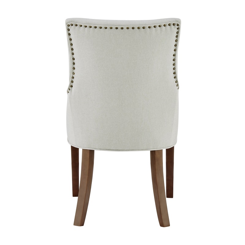 Buy DukeLiving Louise Scoop Back Provincial Upholstered Dining Chairs