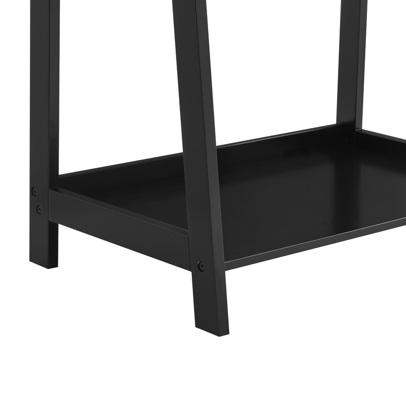 dukeliving milo 4 tier bookshelf bookcase black buy bookcases shelves 3314956