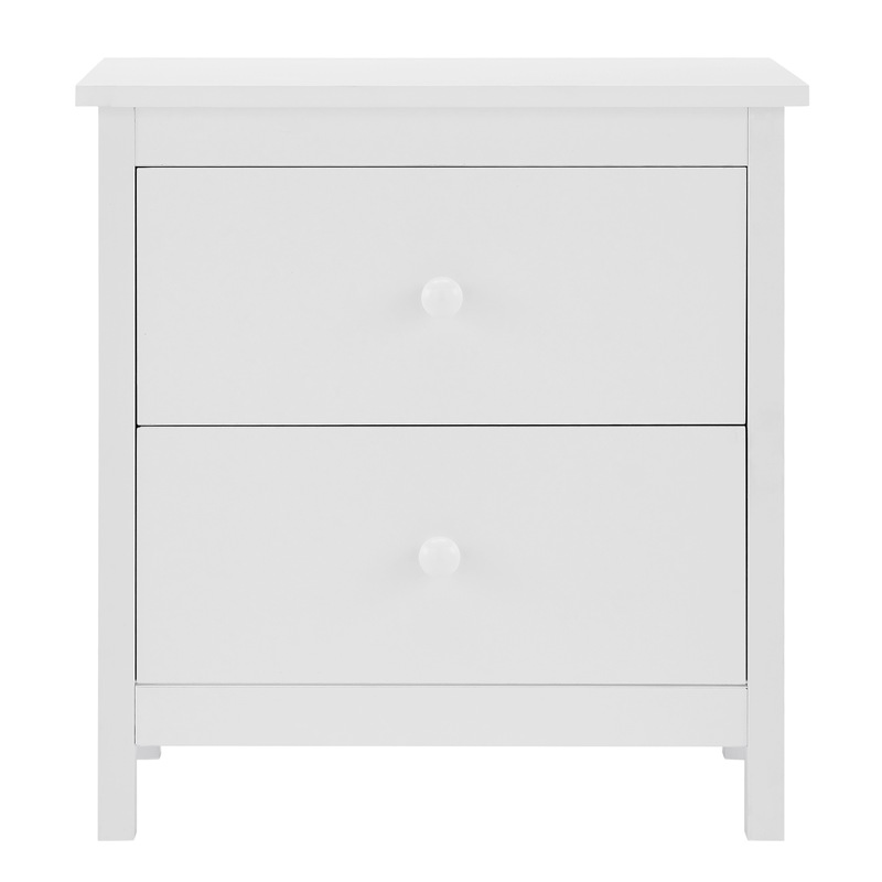 Buy DukeLiving Noah 2 Drawer Bedside Table (Set of 2) MyDeal