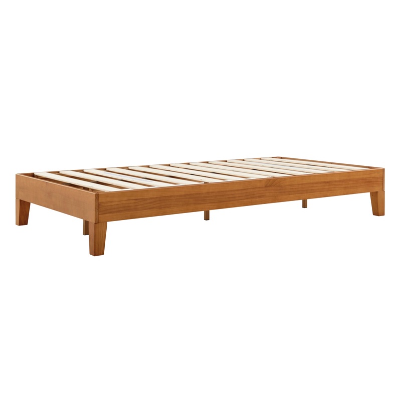 Buy DukeLiving Riley Premium Wooden Bed Base Natural (King Single