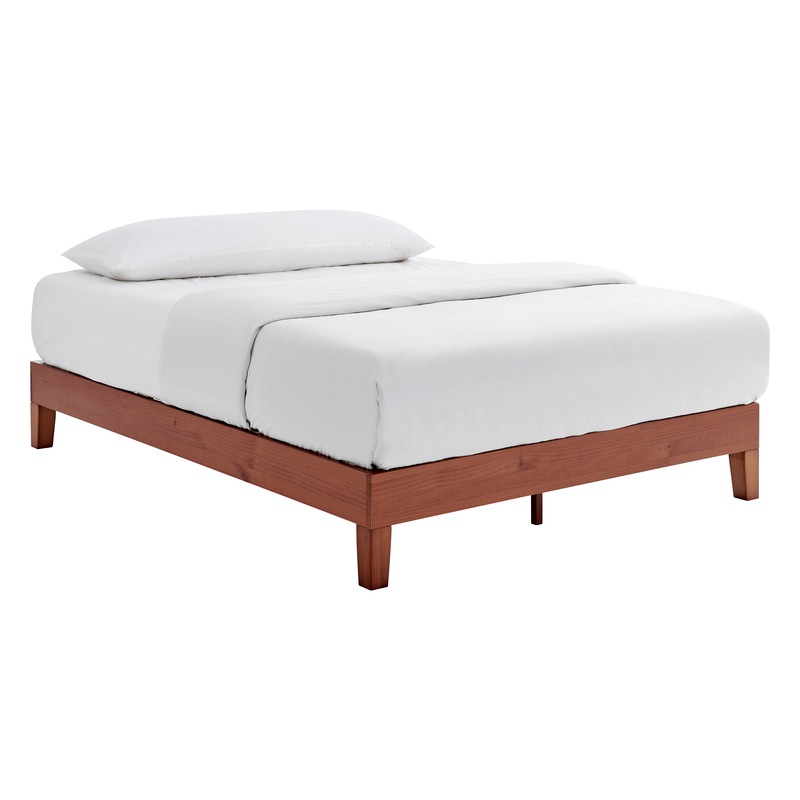 dukeliving riley premium wooden bed base walnut double queen buy queen bed frame 3088186