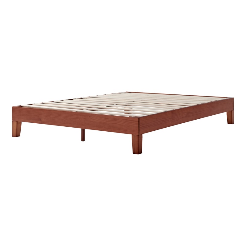 Buy Dukeliving Riley Premium Wooden Bed Base Walnut (double, Queen 