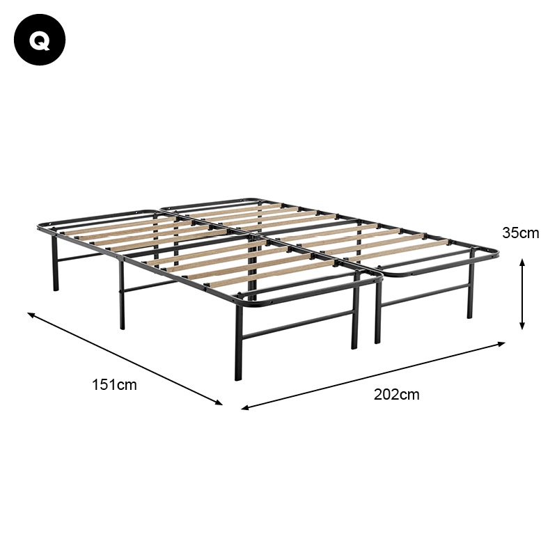 Buy DukeLiving Smartbase Folding Bed Base Frame (Single, King Single