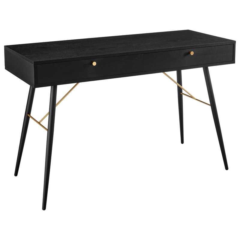 Buy ErgoDuke 120cm Monroe Office Desk (Black) MyDeal