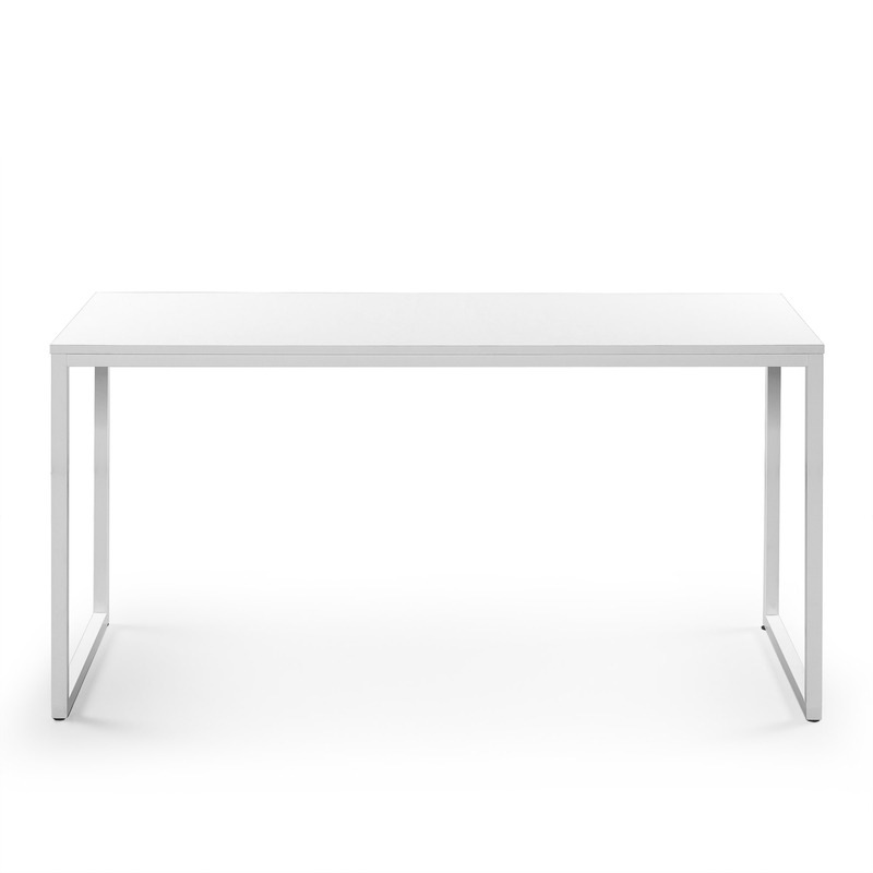 Buy ErgoDuke 160cm Aspen Modern Office Desk (Black, White, Natural ...