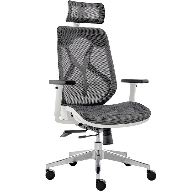 Buy ErgoDuke Ultra-Flex Ergonomic Commercial Project High Back Office Chair  with Headrest - MyDeal