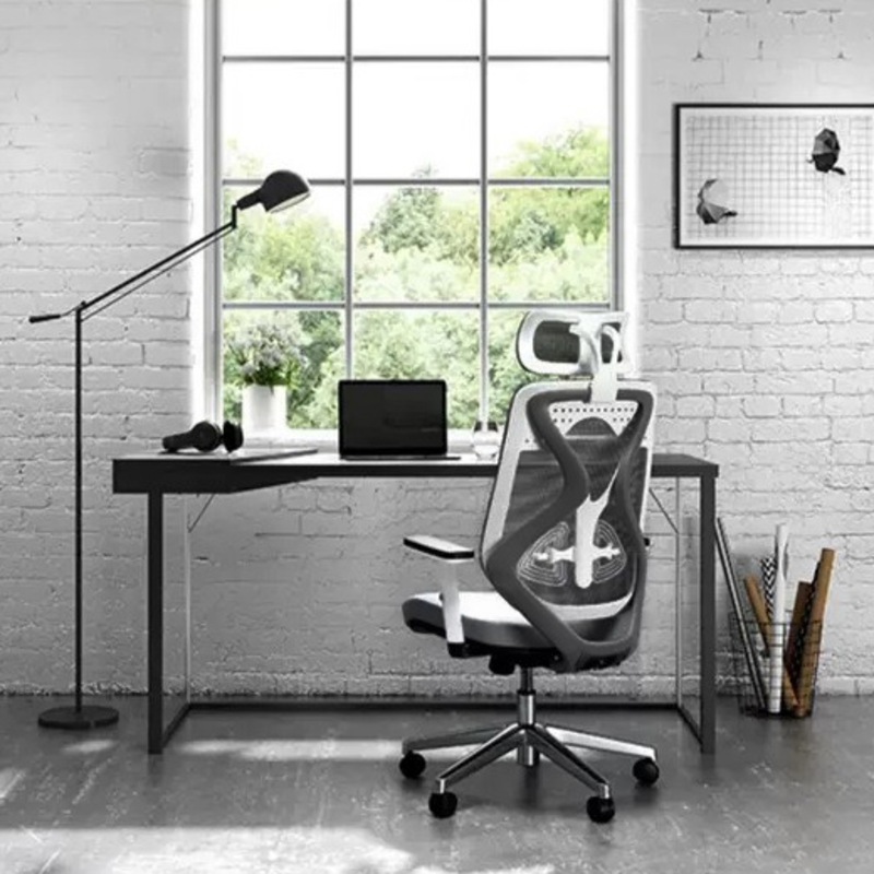 Buy ErgoDuke UltraFlex Ergonomic Commercial Project High Back Office Chair with Headrest (Mesh