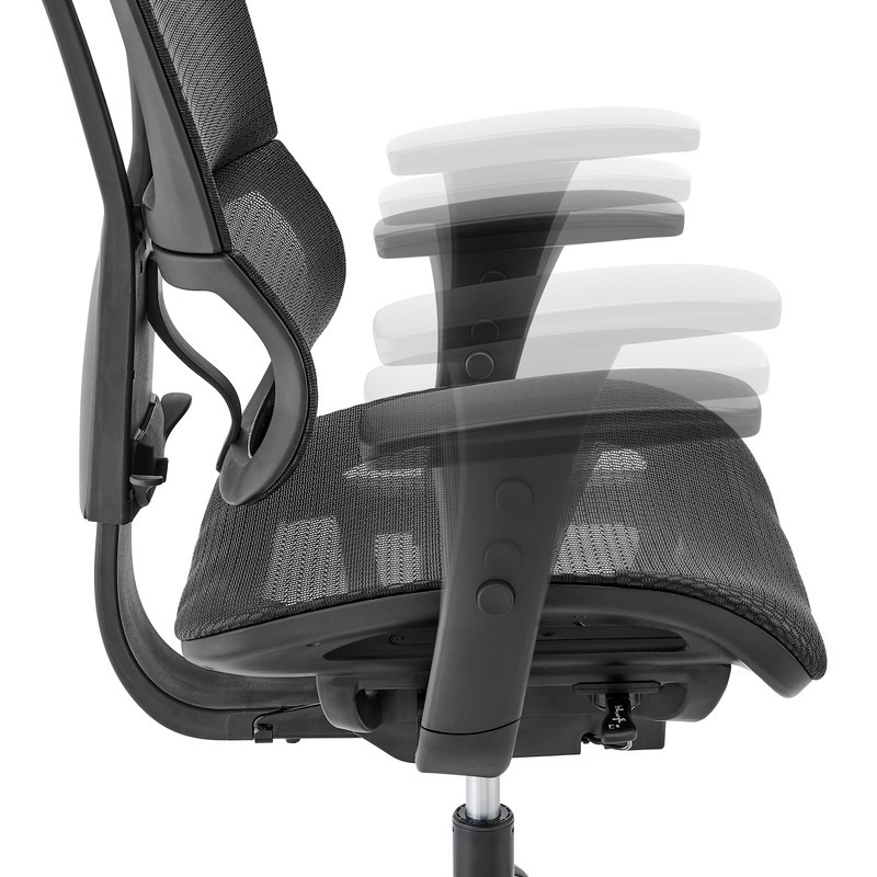 ergohuman ioo v3 smart balance flex mesh project office chair