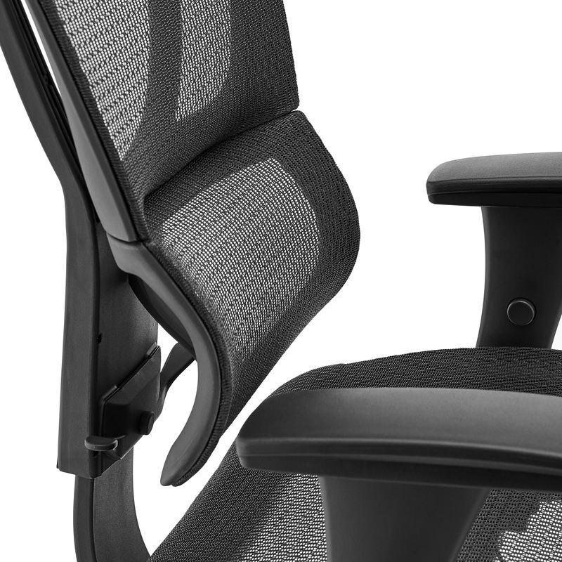 ergohuman ioo v3 smart balance flex mesh project office chair