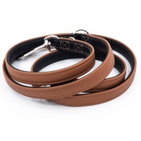 Hunter Canadian Elk Leather Dog Training Lead