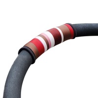 Ibiyaya Pet Stroller Handle Cover, Red Stripes