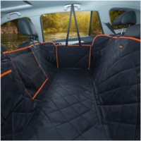 iBuddy Dog Seat Cover Car Hammock With Mesh Window