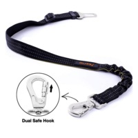 iBuddy Dog Seat Belt for Cars with Locking Carabiner