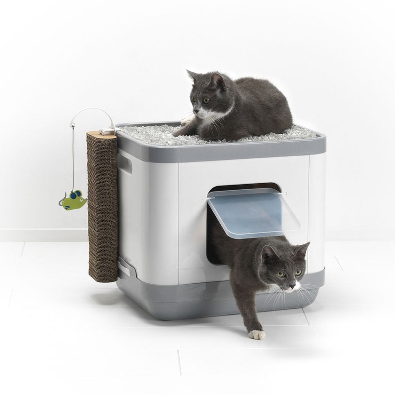 Moderna Cat Concepts 3in1 Cat Litter Box, Bed and Scratching Post