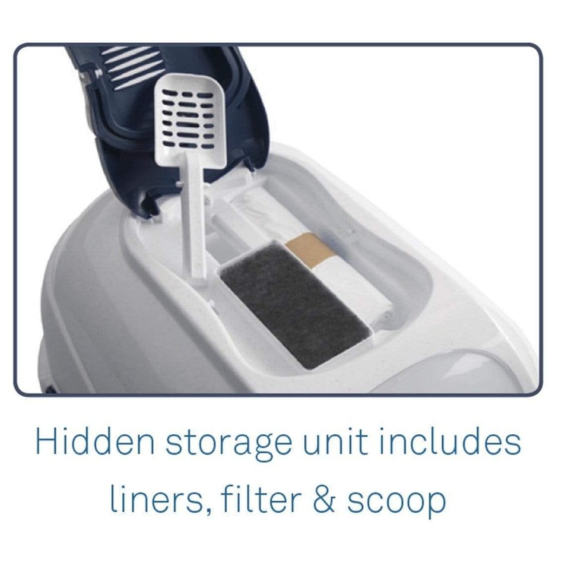 Buy Moderna Mega Comfy Extra Large Cat Litter Box, Warm Grey MyDeal