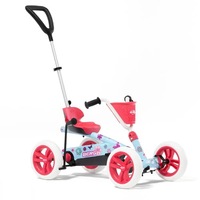 Berg Buzzy Bloom 2 in 1 Go Kart with Handle Trike