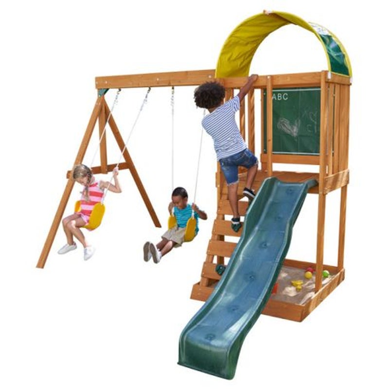 Buy KidKraft Ainsley Playset Swing Set MyDeal