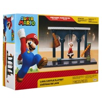 Lava Castle Playset 2.5 Inch World of Nintendo