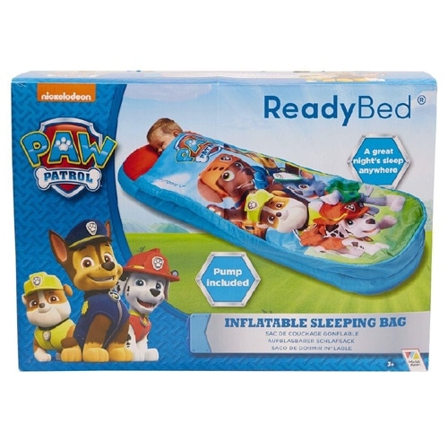 paw patrol inflatable sleeping bag