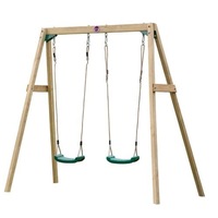 Plum Wooden Double Swing