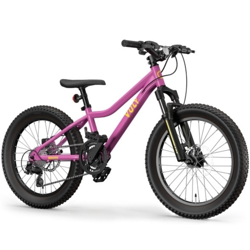Buy Vuly Kids Bikes 20″ Wheels For 6 to 9 Years Age Pink and Yellow MyDeal