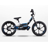 Zippi Rippa 16" Kids Balance Ebike Black with Blue Sticker Set