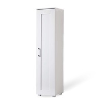 Bookshelf Display Shelf Bookcase Storage Cabinet Space Saving Sturdy Base White
