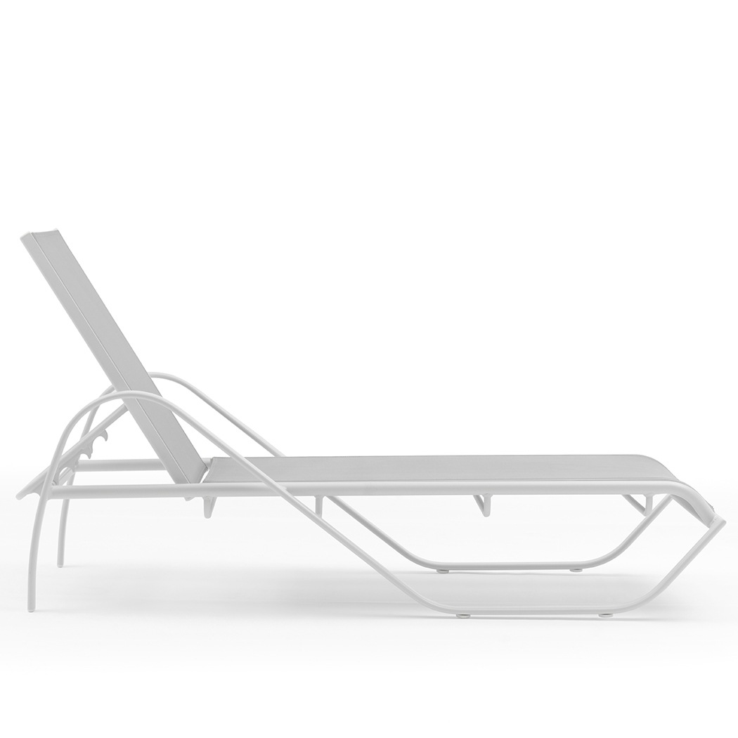 outdoor sling chaise lounge