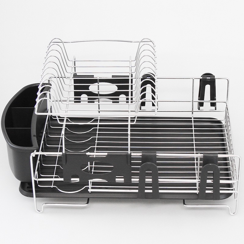 Buy D.LINE Stainless Steel 2 Tier Dish Rack Drying Cutlery Drainer