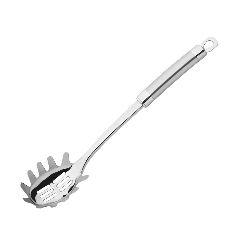Buy Kitchen Spaghetti Servering Spoon Stainless Steel 8" Pasta Scooper