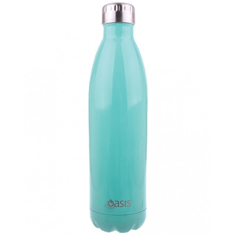 Buy Oasis 1L Stainless Steel Double Wall Insulated Drink Bottle ...