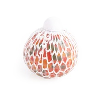 Rainbow Bubble Mesh Squish Ball Stress Reliever Toy Gift Kids