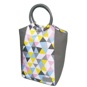 Sachi Insulated Lunch Bag carry Tote Storage Travel Bag Triangle Mosaic