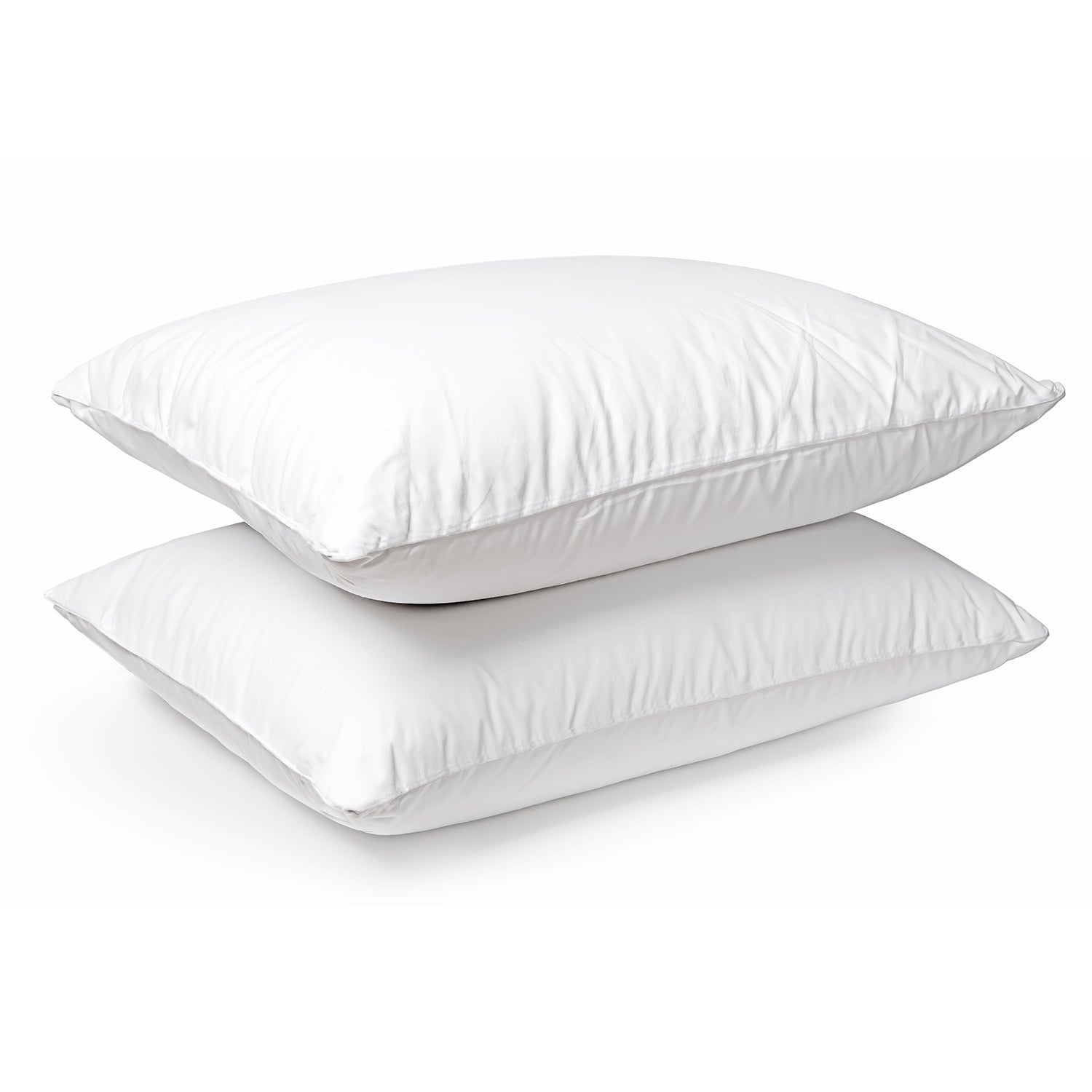 Home Fashion Cotton Cover Firm Standard Pillows