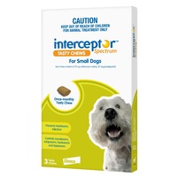 Interceptor Spectrum Chews Small Green