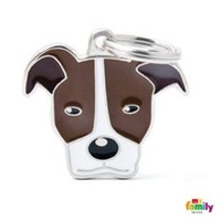 My Family ID Tags Friends Pitbull